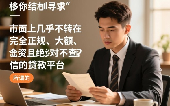 黑户有哪些贷款平台不上征信的