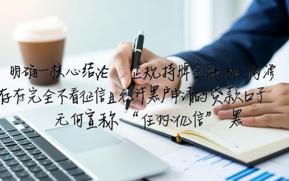 什么口子不看征信黑户可以贷款