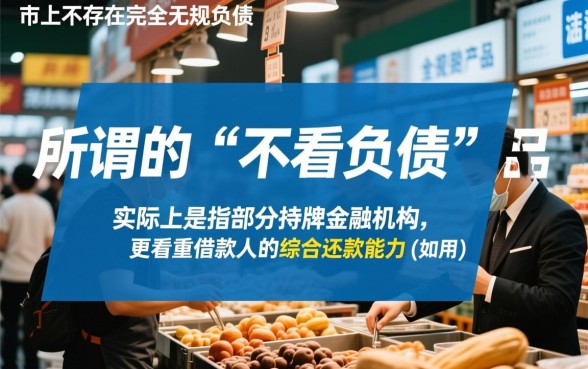 2026不看负债网贷口子有哪些