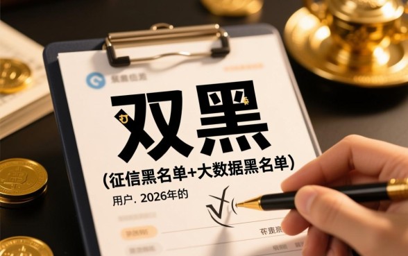 2026双黑最好下的网贷口子