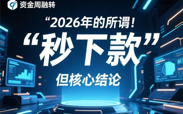 2026有什么秒下款的口子急