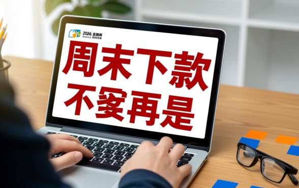 2026能周末下款的网贷口子