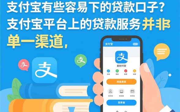 支付宝有哪些容易下的贷款口子