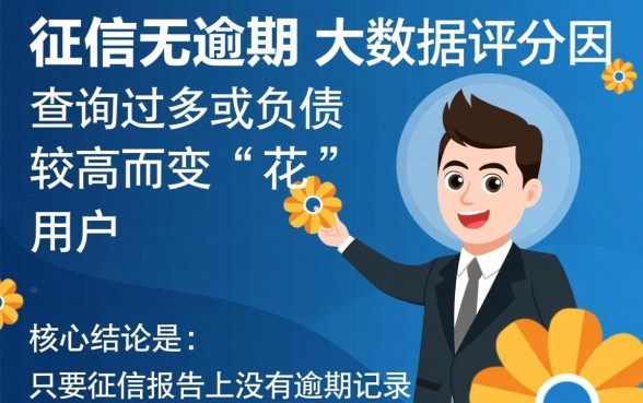 大数据花了没逾期能下款的口子有哪些