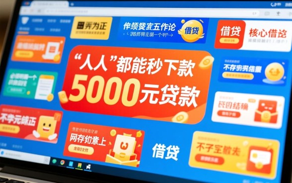 人人秒下款5000的贷款口子怎么申请