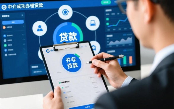 征信花了找中介可以贷款吗