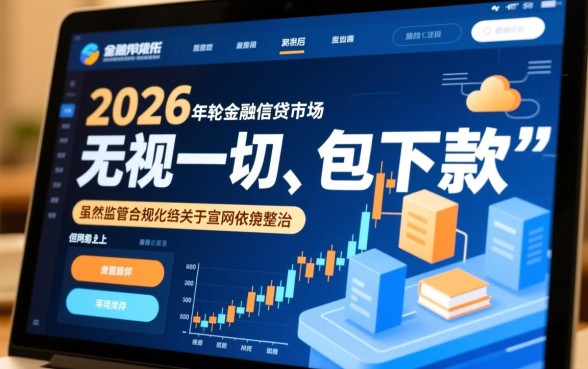 2026无视一切包下款贷款是真的吗