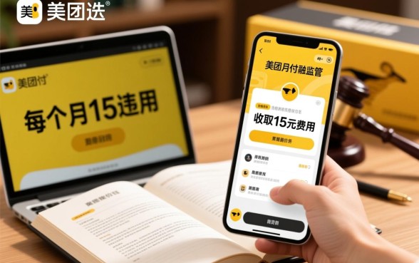 美团月付每个月收15元违法吗