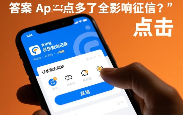 网贷app点多了会影响征信吗