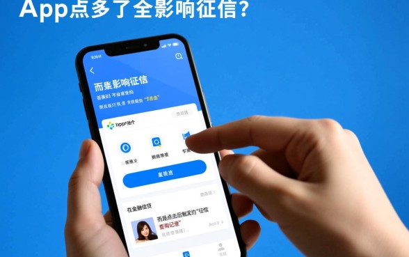 网贷app点多了会影响征信吗