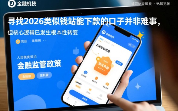 2026类似钱站能下款的口子有哪些