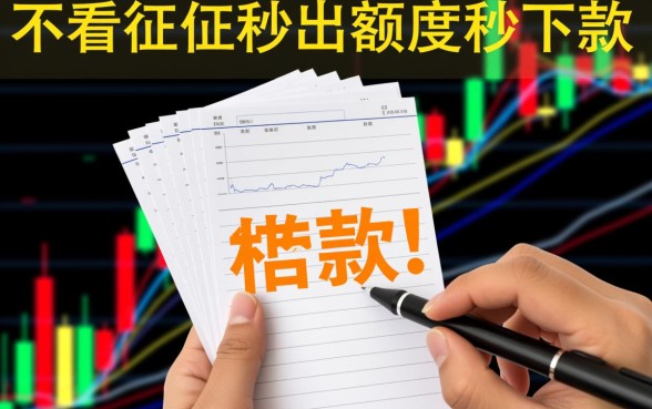 不看征信秒出额度秒下款的口子是真的吗