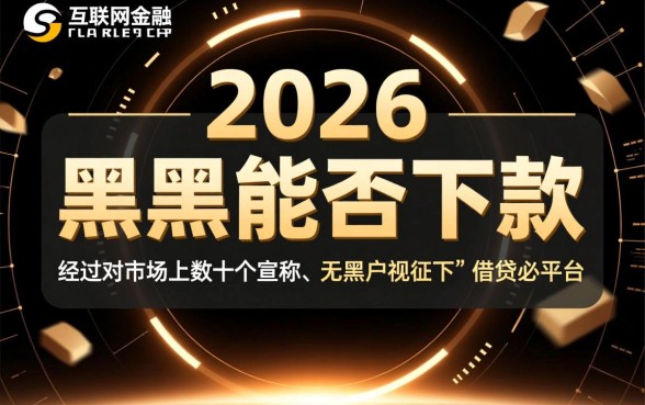 黑户能下款的口子真的能下款吗