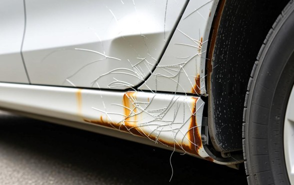 车子的下边梁刮了口子问题大吗