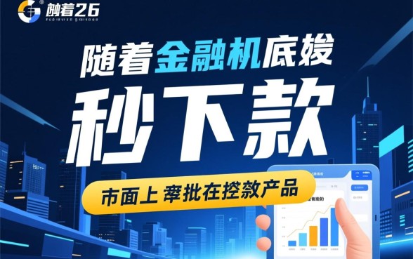 小额贷秒下款的贷款口子有什么