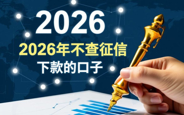 2026年不查征信下款的口子有哪些