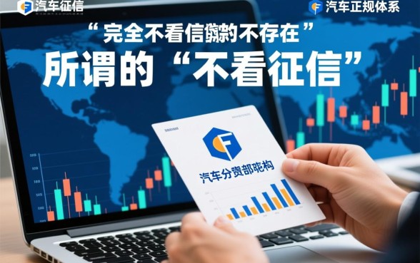 4S店能找到不看征信的金融吗