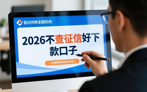 2026不查征信好下款的口子有哪些