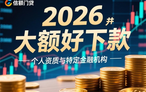2026大额好下款的网贷口子