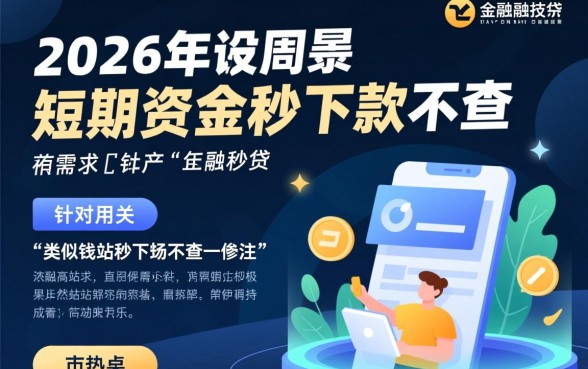 类似钱站秒下款不查征信的口子有哪些