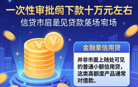 就能下十来万的口子是什么贷款