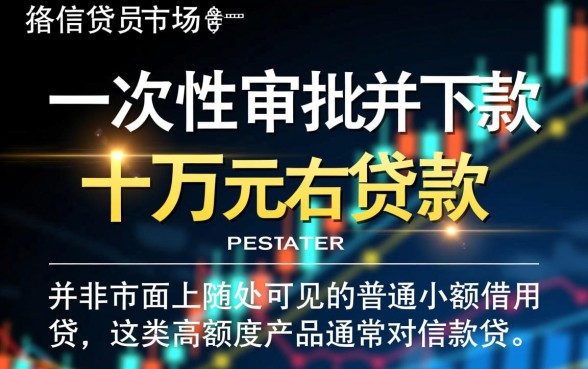 就能下十来万的口子是什么贷款