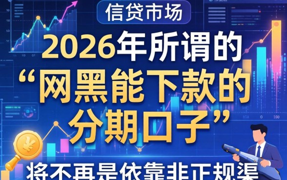 网黑能下款的分期口子2026