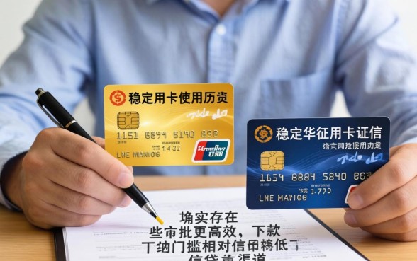 征信良好有信用卡
