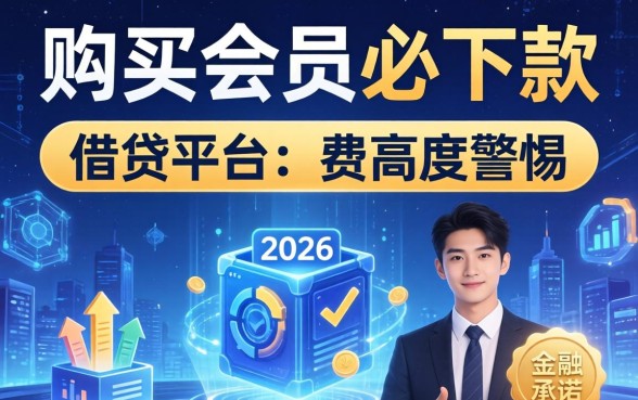 2026年购买会员必下款的口子有哪些