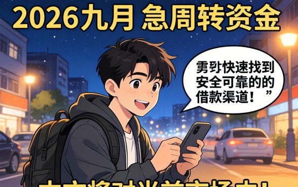 2026年九月夜晚秒下款的口子有哪些