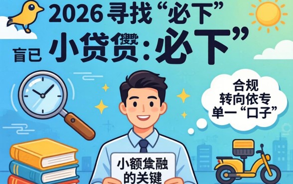 2026年小额贷款秒下款平台有哪些推荐