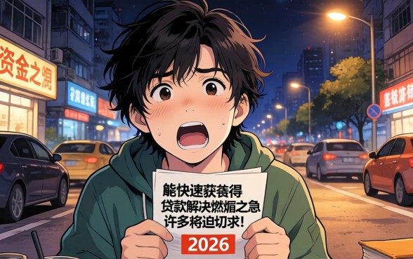 寻找2026夜间快速放款的贷款渠道