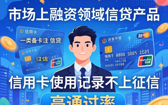 有信用卡不上征信必下款的口子