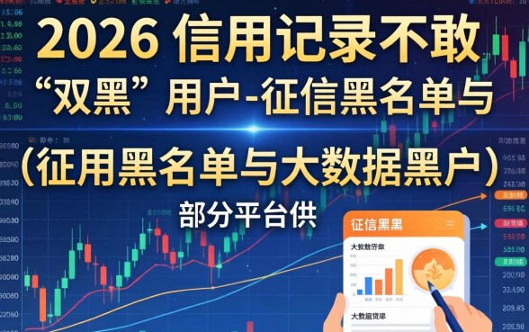 2026双黑烂户能下款的口子