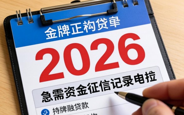 无视征信2026正规小贷口子有哪些