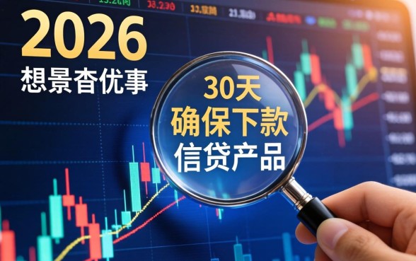 2026年30天必下款的口子有哪些