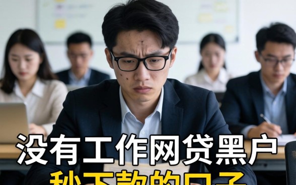 没有工作网贷黑户秒下款的口子