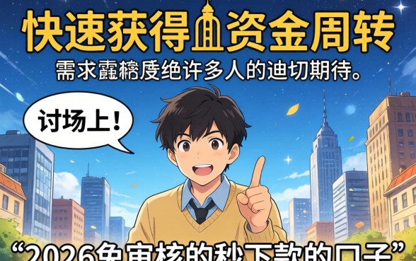 2026年免审核秒下款的口子有哪些