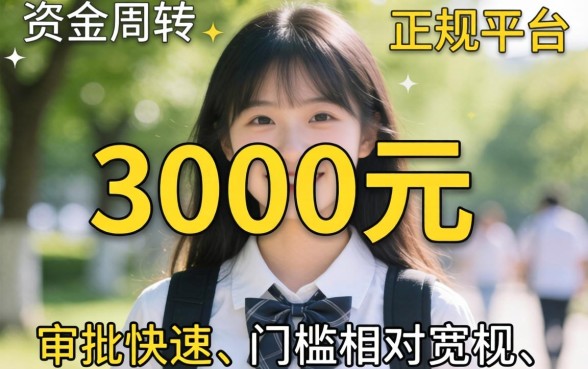借3000大学生好下款的口子推荐