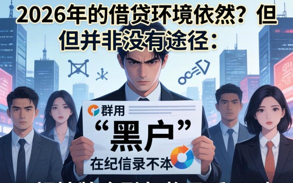 2026年黑户贷款哪家强