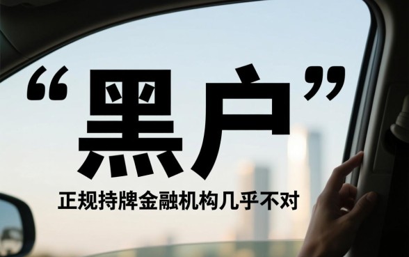 2026年黑户贷款哪家强