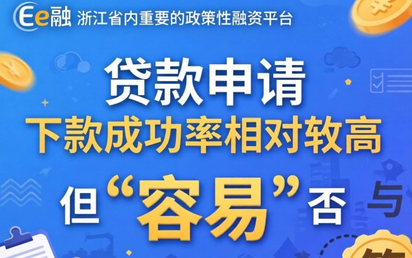 浙e融贷款申请攻略下款容易吗