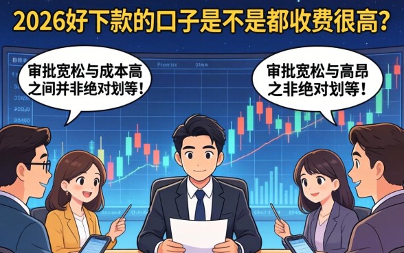 好下款的口子是不是都收费很高