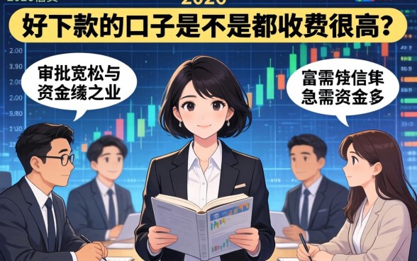 好下款的口子是不是都收费很高