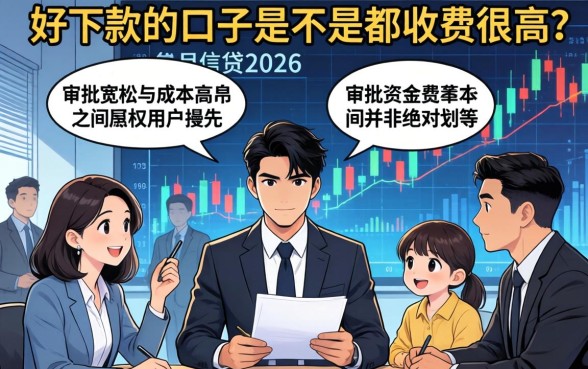 好下款的口子是不是都收费很高