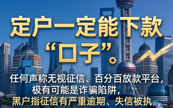 揭秘黑户必下款的口子真相