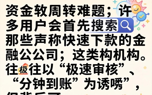 快速下款金融公司真的能秒到账吗