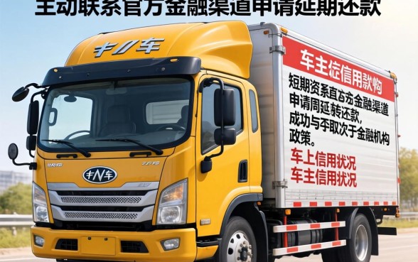 一汽解放延期还款流程与条件详解