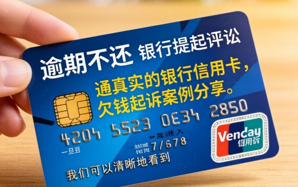 信用卡欠款起诉案例及应对策略