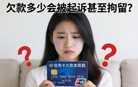 信用卡欠款多少会被起诉拘留